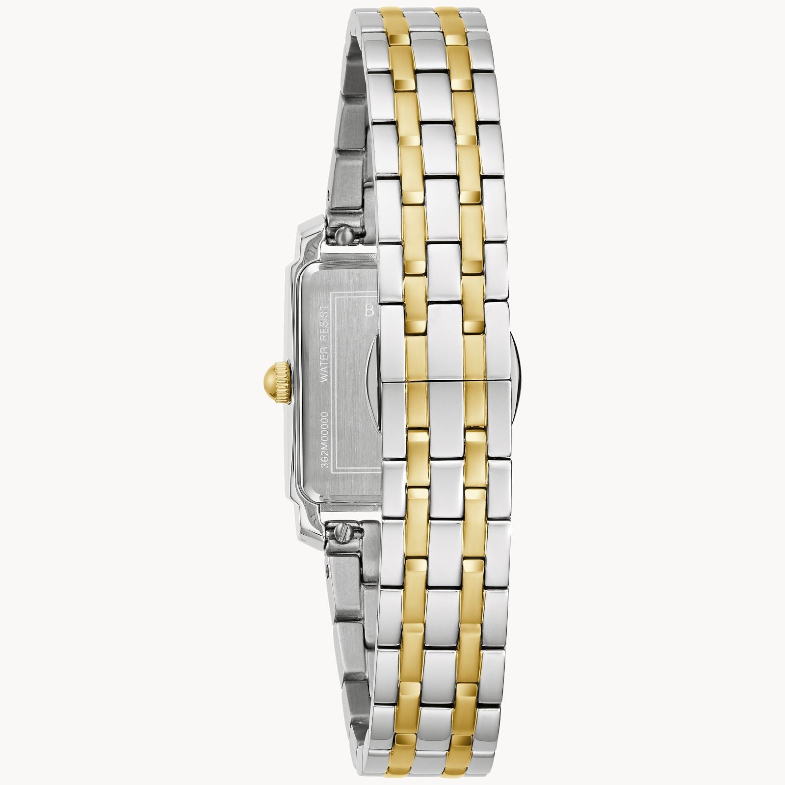Bulova Sutton Ladies Watch (98L308) Two Tone Mother Of Pearl Dial