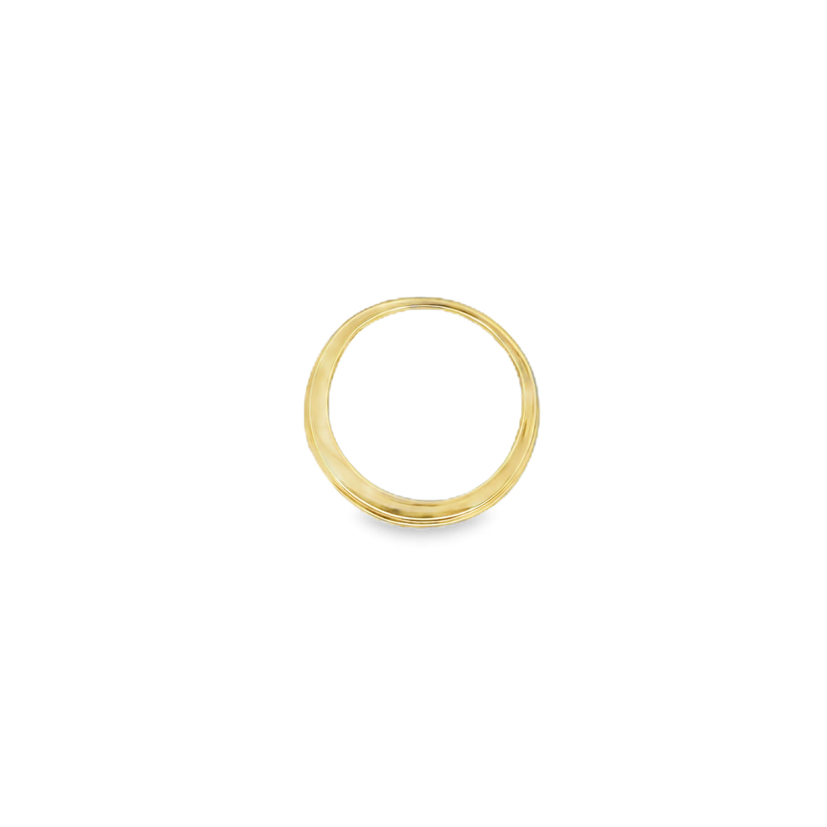 10K Yellow Gold Diamond Wedding Band – 0.50 CTW, Size 10