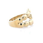 14K Yellow Gold Ladies Fashion Ring Size 8