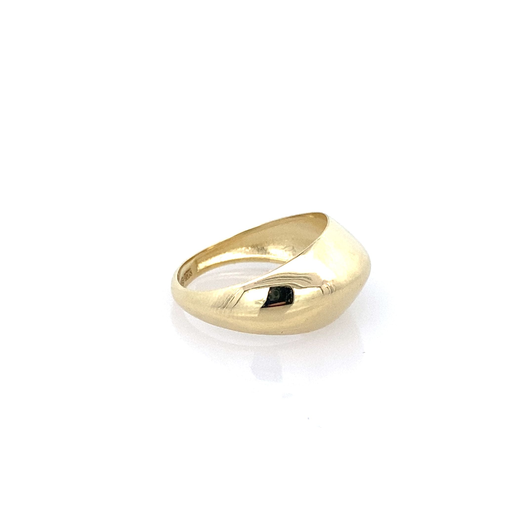 10K Yellow Gold Ladies Fashion Ring Size 6.5
