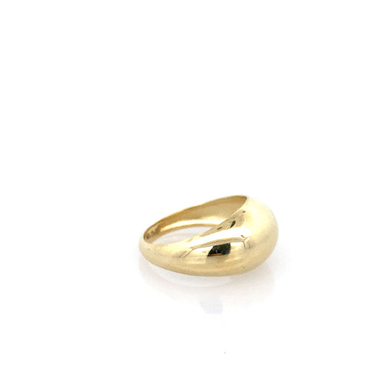 10K Yellow Gold Ladies Fashion Ring Size 6