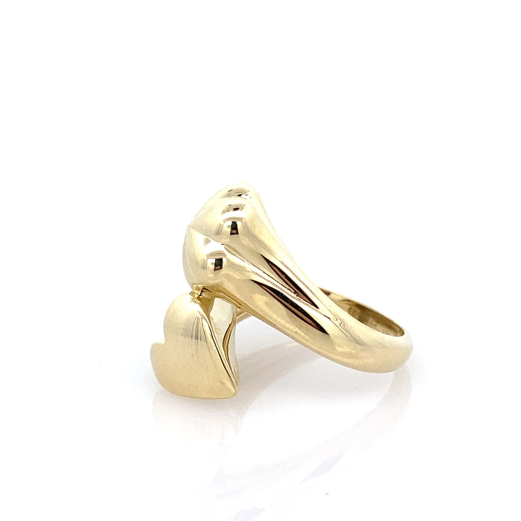 10K Yellow Gold Ladies Fashion Ring Size 6.5