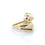 10K Yellow Gold Ladies Fashion Ring Size 6.5