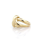 10K Yellow Gold Ladies Fashion Ring Size 8