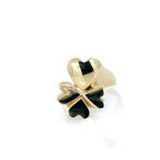 10K Yellow Gold Ladies Fashion Ring Size 7.75