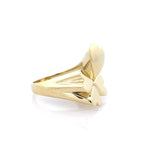 10K Yellow Gold Ladies Fashion Ring Size 7.75