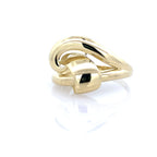 10K Yellow Gold Ladies Fashion Ring Size 7