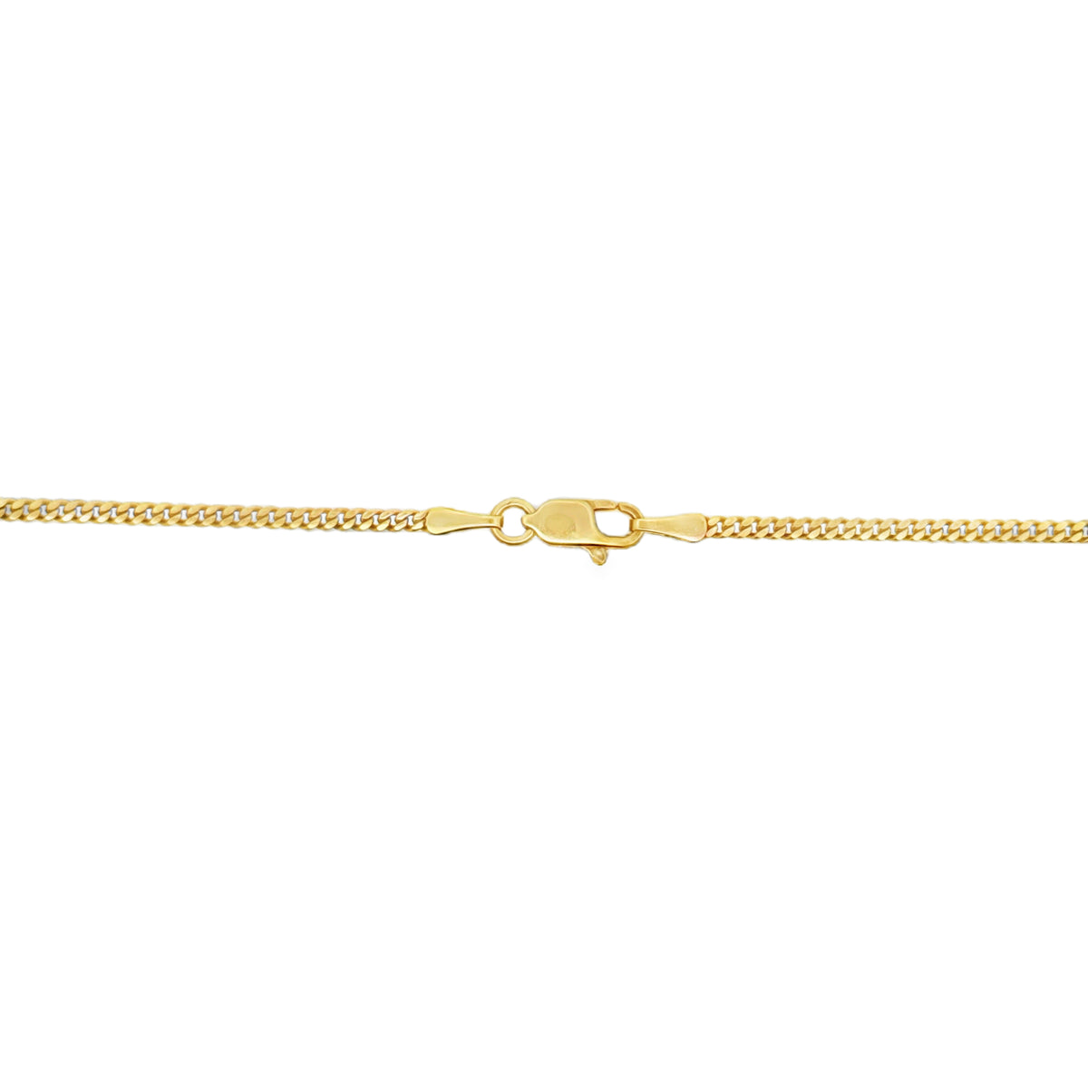 10K Yellow Gold Solid Cuban Link Chain – 2mm, 26"