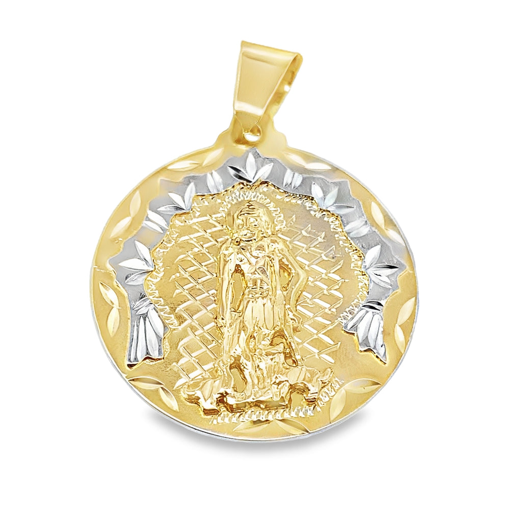 10K Yellow Gold San Lazaro Pendant 4.4Dwt