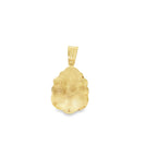10K Two Tone Gold 3D San Lazaro Pendant 17.5Dwt