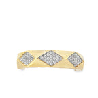 14K Yellow Gold Ladies Cz Fashion Ring Size 8 2.7Dwt