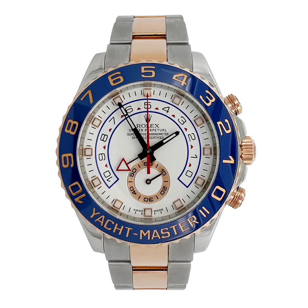 Pre-Owned 2016 Rolex Yacht-Master Model: 116681  Steel & Rose Gold Luxury Men's Watch
