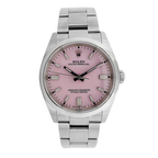 Pre-Owned 2022 Rolex Datejust 41Mm Model: 126300  Pink Dial / Bezel Ss Oyster Links