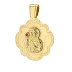 14K Yellow Gold Santa Barbara Pendant 14.2Dwt