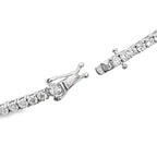 3.00Ct 14K White Gold Lab Grown Diamond Tennis Bracelet 7.0In 4.5Dwt