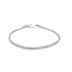 3.00Ct 14K White Gold Lab Grown Diamond Tennis Bracelet 7.0In 4.5Dwt