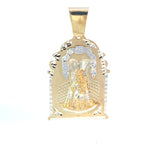 14K Yellow Gold Caridad Del Cobre Pendant