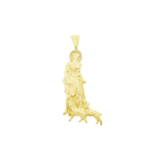 10K Yellow Gold San Lazaro Pendant 24.6Dwt