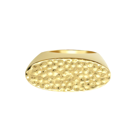 14K Yellow Gold Lds Fashion Ring Size 7 6.4Dwt