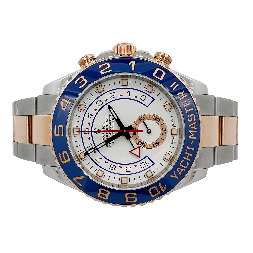 Pre-Owned 2016 Rolex Yacht-Master Model: 116681  Steel & Rose Gold Luxury Men's Watch