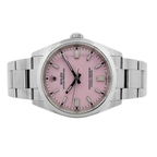 Pre-Owned 2022 Rolex Datejust 41Mm Model: 126300  Pink Dial / Bezel Ss Oyster Links