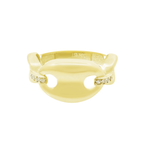 10K Yellow Gold Lds Fashion Ring Size 8 1.9Dwt