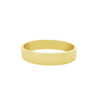 14K Yellow Gold Plain Wedding Band Mens Ring Size 12 3.0Dwt