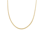 14K Yellow Gold Lobster Clasp Cuban Link Chain 2Mm 24In 5.4Dwt