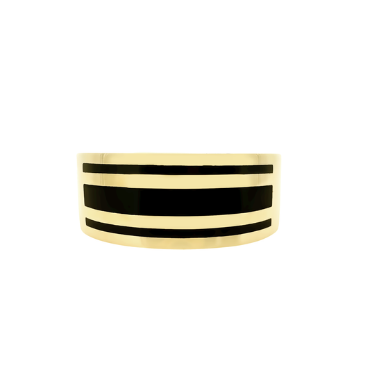 10K Yellow Gold Fashion Band Ring Mens Size 12 5.0Dwt