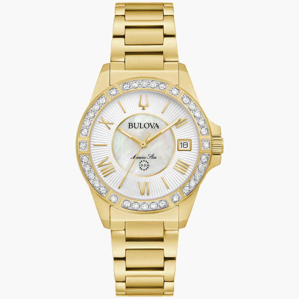 Bulova Ladies Marine Star Watch(98R294)