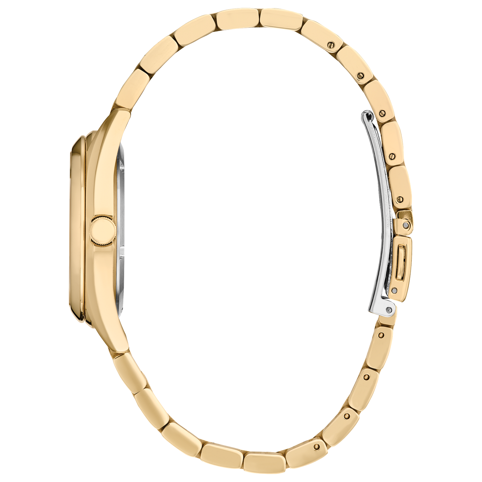 Citizen Sport Luxury Eco Drive Ladies Watch (Ew2702-59D) Gold Tone Mother Of Pearl Dial