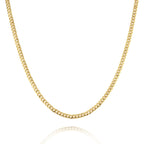 10K Yellow Gold Lobster Clasp Cuban Link Chain 4Mm 14.5In 9.4Dwt