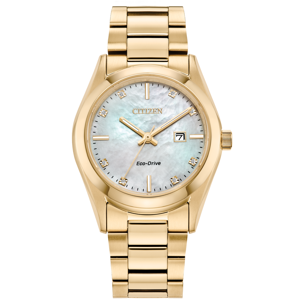 Citizen Sport Luxury Eco Drive Ladies Watch (EW2702-59D) Gol