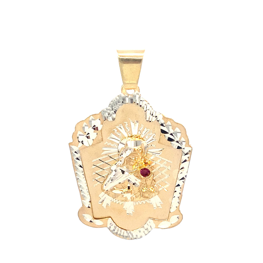 14K Yellow Gold Santa Barbara Pendant