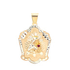 14K Yellow Gold Santa Barbara Pendant