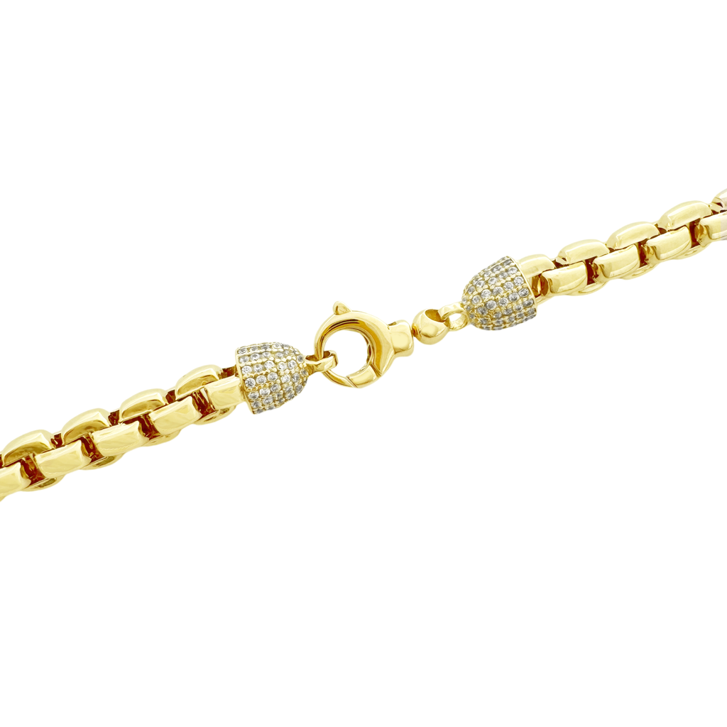 14K Yellow Gold Ladies Fancy Link Heart Pendant Necklace 18In 17.6Dwt