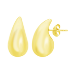 14K Yellow Gold Small Tear Drop Earrings 2.1Dwt