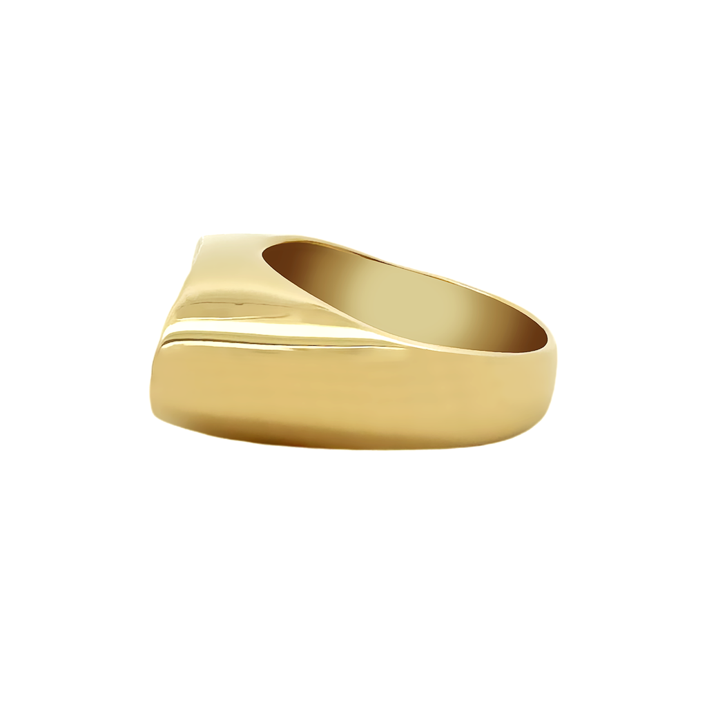 14K Yellow Gold Lds Fashion Ring Size 7 6.4Dwt