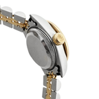 Pre-Owned 1996 Rolex Datejust 26Mm 18K Stainless Steel Two Tone Watch With Diamond Dial And Diamond Bezel Model:69173