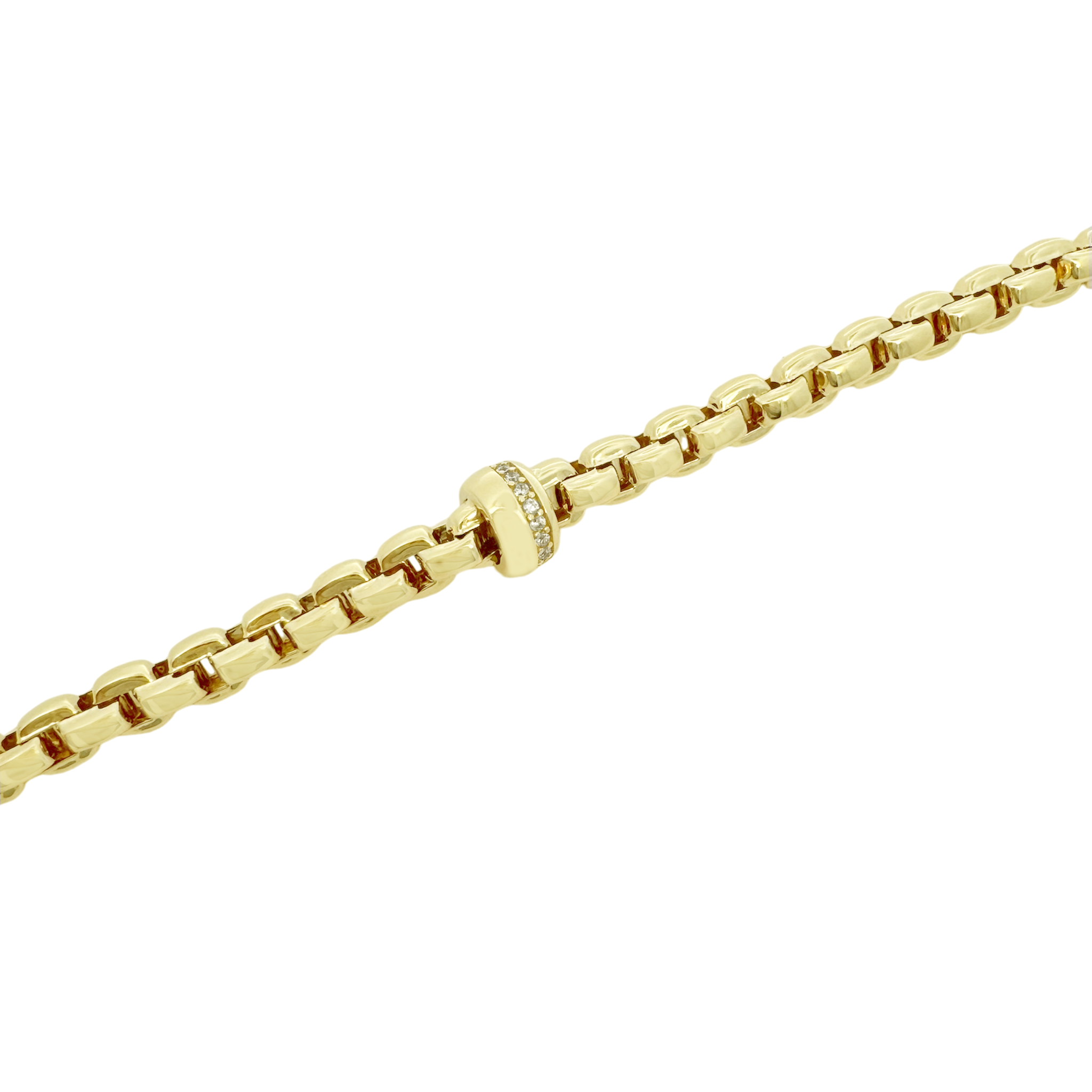 14K Yellow Gold Ladies Fancy Link Bracelet 8In 8.5Dwt