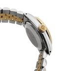 Pre-Owned 1991 Rolex Datejust Two Tone Diamond Bezel & Champagne Diamond Dial On Jubilee Bracelet Model 68273g