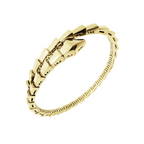 14K Yellow Gold  Serpenti Style Bangle 9.0Dwt