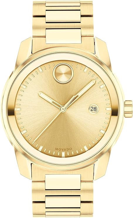Movado Bold Verso (3600735) Mens Watch Gold Tone Pvd