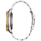 Citizen Promaster Dive Automatic Mens Watch (Ny0154-51L) Blue Dial Two Tone