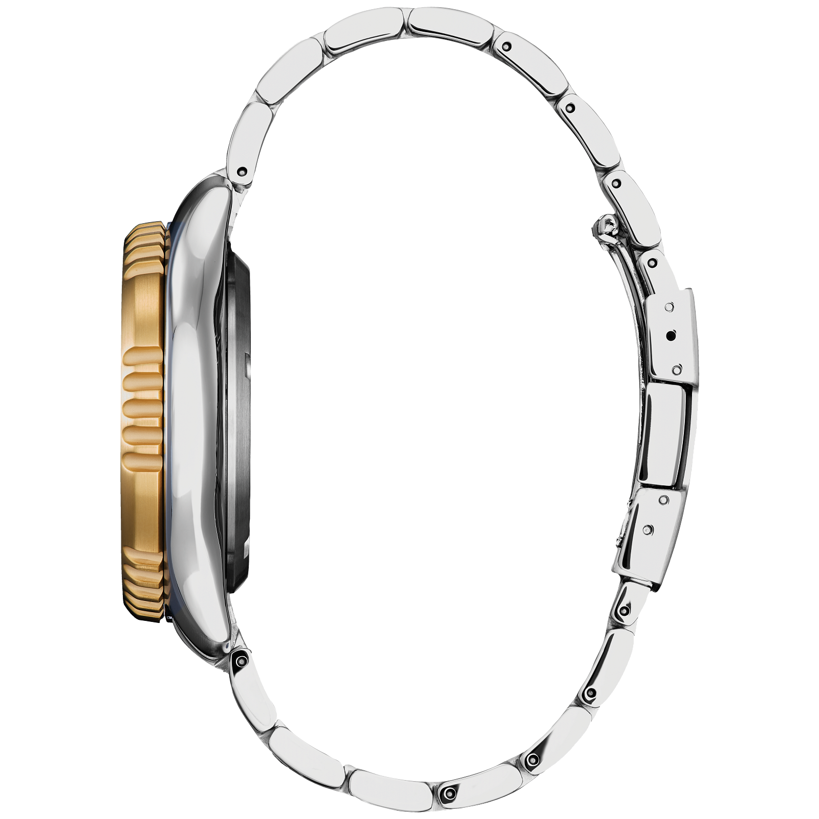 Citizen Promaster Dive Automatic Mens Watch (Ny0154-51L) Blue Dial Two Tone