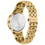 Citizen Calendrier Eco Drive Ladies Watch (Fd0002-57D) Gold Tone Mother Of Pearl Dial