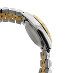 Pre-Owned 1991 Rolex Datejust Two Tone Diamond Bezel & Champagne Diamond Dial On Jubilee Bracelet Model 68273g