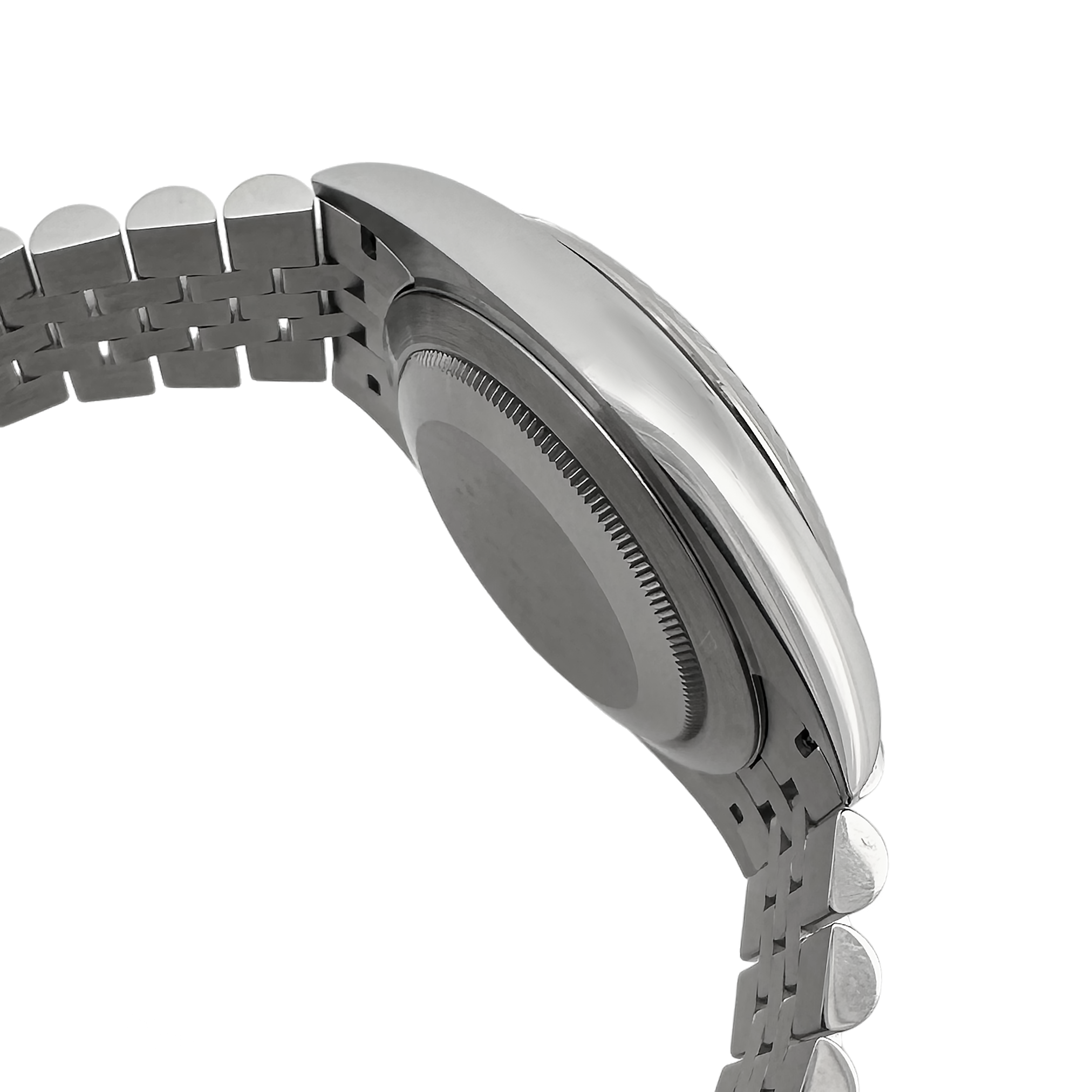 Pre-Owned 2024 Rolex Datejust Fluted Bezel Blue Index Oyster steel Jubilee Bracelet - 126334