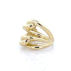 14K Yellow Gold Ladies Fashion Ring Size 6.5