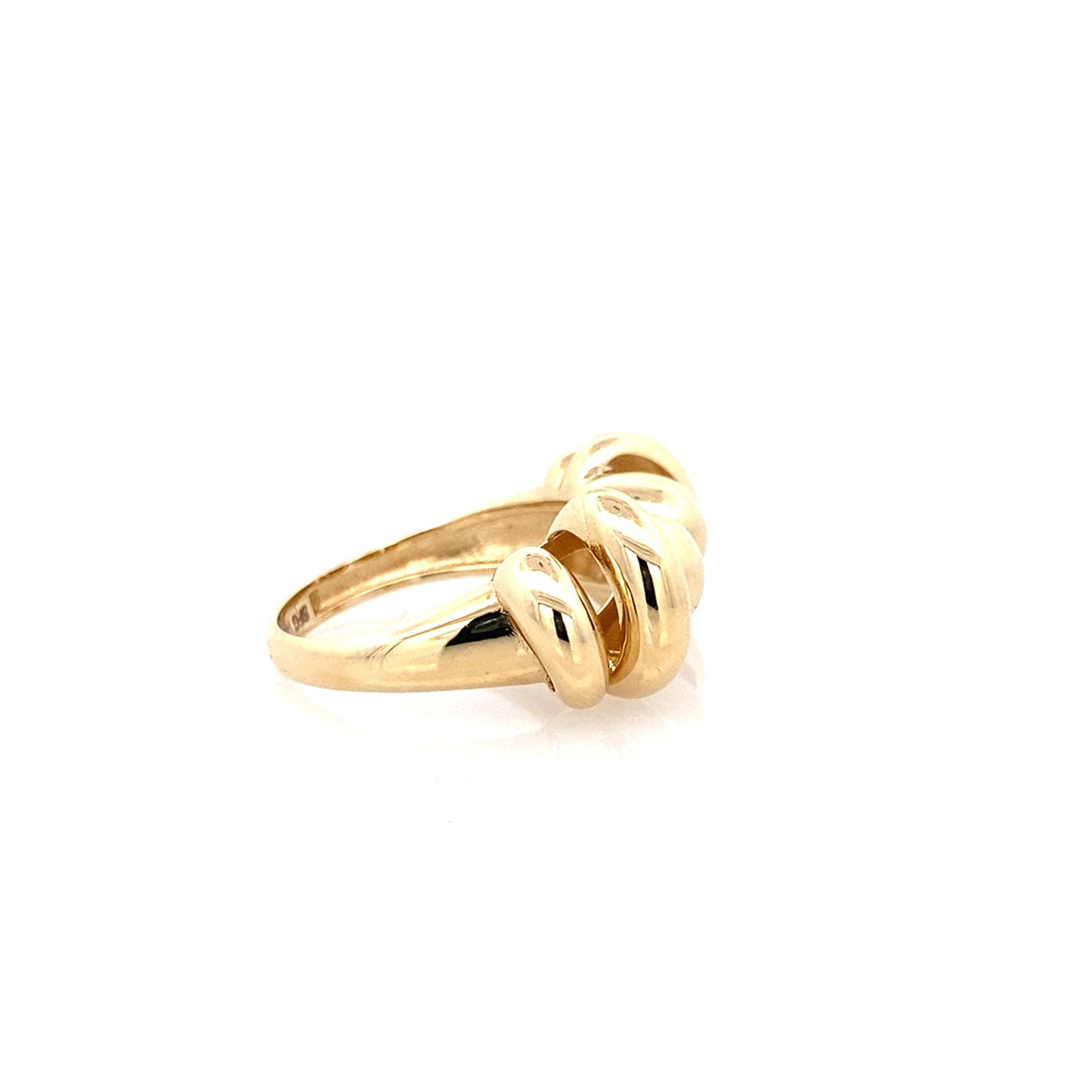 14K Yellow Gold Ladies Fashion Ring Size 6.5